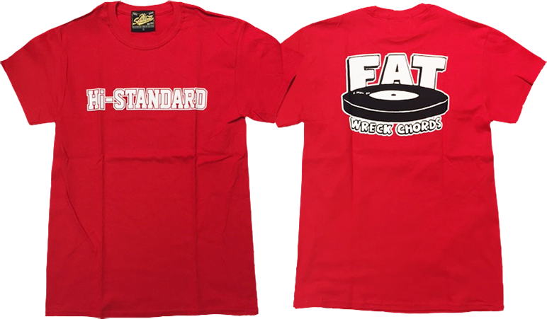 2022春夏新色 【新品未開封】HI-STANDARD FAT WRECK CHORDS Tシャツ