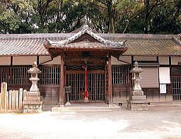 意賀美神社拝殿