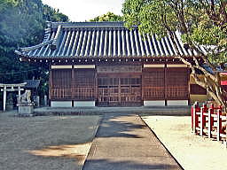 中臣須牟地神社社殿