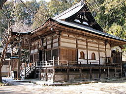 神峰山寺本堂
