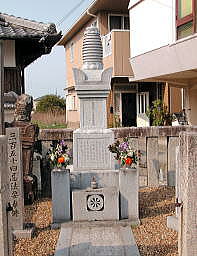 淡輪六郎兵衛の墓-2