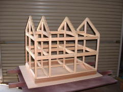 建築骨組み模型