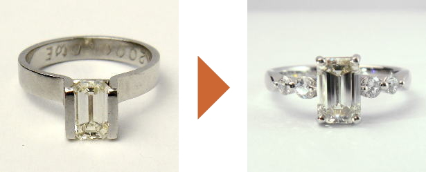 婚約指輪のリフォーム