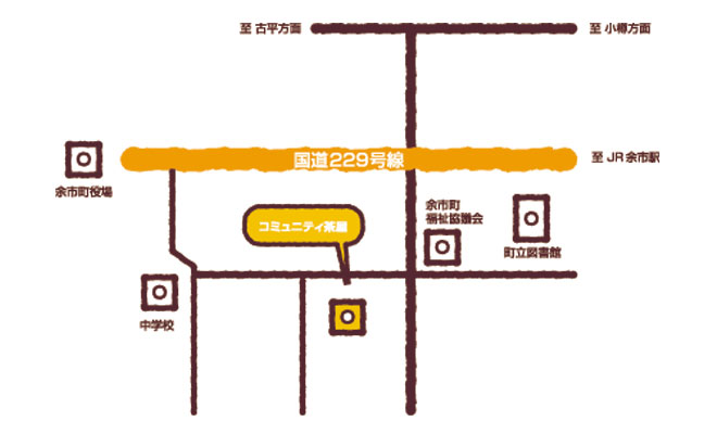 コミュニティ茶屋MAP