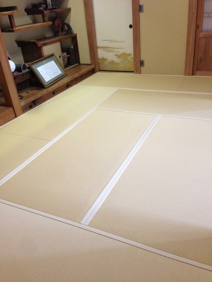 和紙畳・黄金白✖️縁・和香草No.201-1
